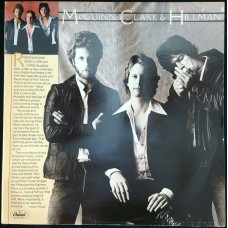 MCGUINN, CLARK & HILLMAN McGuinn, Clark & Hillman (Capitol Records – 5C 062-85785) Holland 1979 LP (The Byrds)